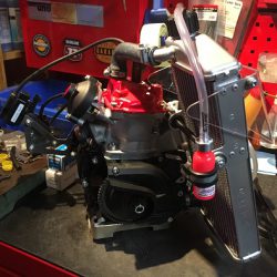 ROTAX FR125 MAX Evoエンジン入荷組み付け – CORSA