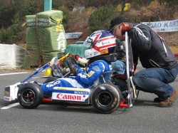 キッズクラス予選スタート前