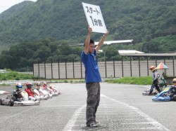 予選第１ヒートスタート前